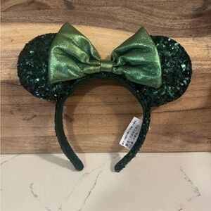 Green Sequin Disney Headband